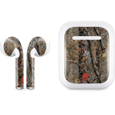NFL Cleveland Browns Realtree AP Camo Apple AirPods Skin