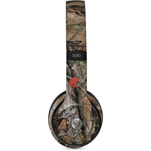 NFL Cleveland Browns Realtree AP Camo Beats Solo 2 Wired Skin