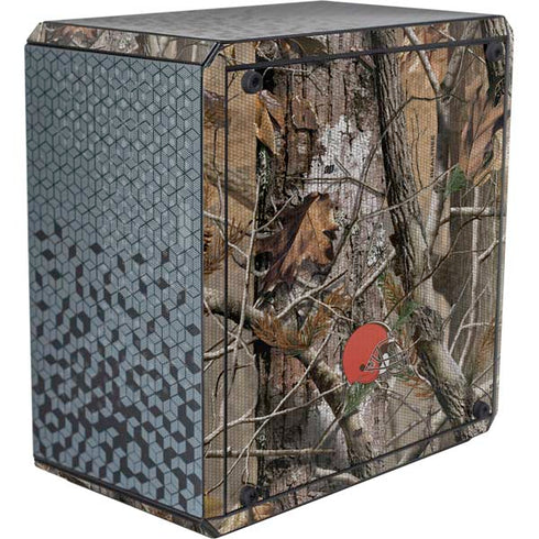 NFL Cleveland Browns Realtree AP Camo Cooler Master MasterBox Q300L Mini Tower Skin