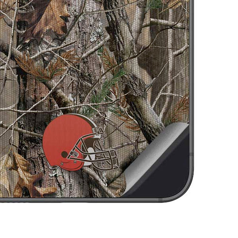 NFL Cleveland Browns Realtree AP Camo Galaxy A14 5G Skin
