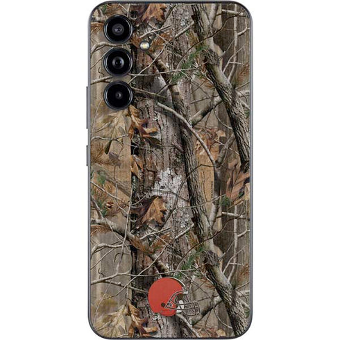 NFL Cleveland Browns Realtree AP Camo Galaxy A54 5G Skin