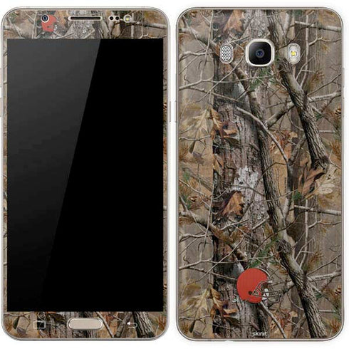 NFL Cleveland Browns Realtree AP Camo Galaxy J7 Skin
