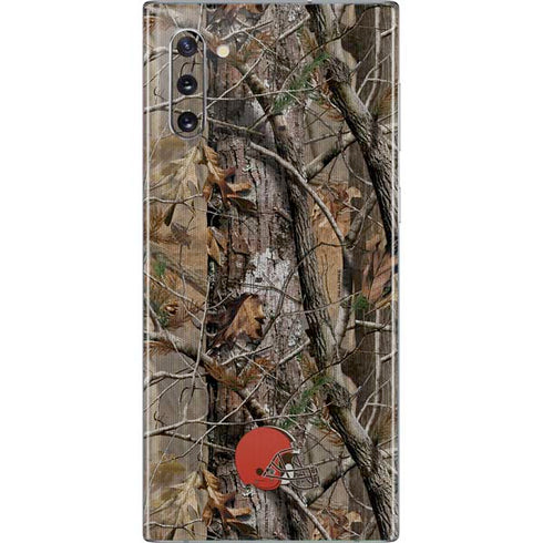 NFL Cleveland Browns Realtree AP Camo Galaxy Note 10 Skin