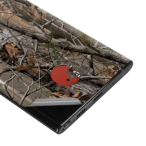 NFL Cleveland Browns Realtree AP Camo Galaxy Note 10 Skin