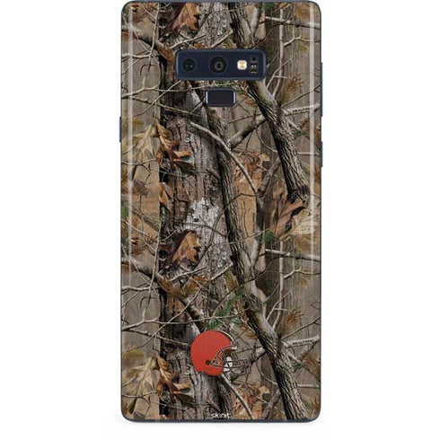 NFL Cleveland Browns Realtree AP Camo Galaxy Note 9 Skin