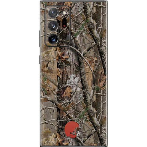 NFL Cleveland Browns Realtree AP Camo Galaxy Note20 Ultra 5G Skin