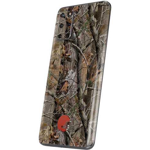 NFL Cleveland Browns Realtree AP Camo Galaxy S20 Plus Skin