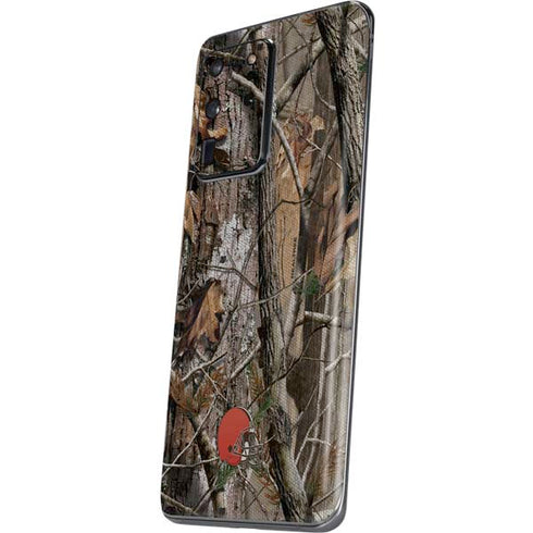 NFL Cleveland Browns Realtree AP Camo Galaxy S20 Ultra 5G Skin