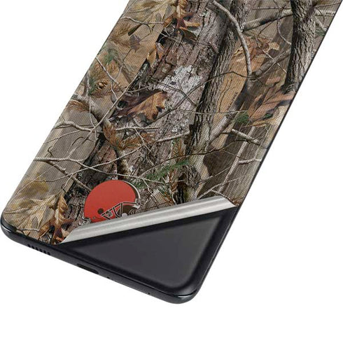 NFL Cleveland Browns Realtree AP Camo Galaxy S21 5G Skin