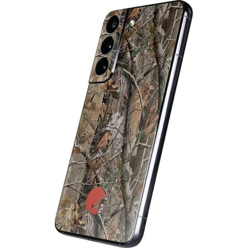 NFL Cleveland Browns Realtree AP Camo Galaxy S22 Skin
