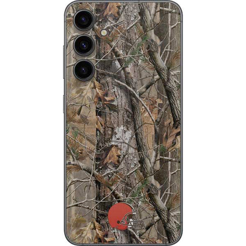 NFL Cleveland Browns Realtree AP Camo Galaxy S23 FE Skin