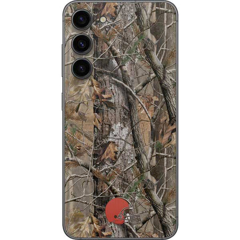 NFL Cleveland Browns Realtree AP Camo Galaxy S23 Plus Skin