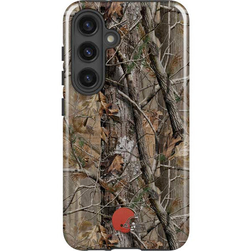 NFL Cleveland Browns Realtree AP Camo Galaxy S24 Plus Impact Case