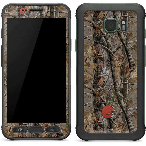 NFL Cleveland Browns Realtree AP Camo Galaxy S7 Active Skin