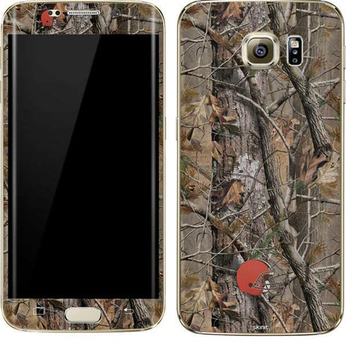 NFL Cleveland Browns Realtree AP Camo Galaxy S7 Edge Skin