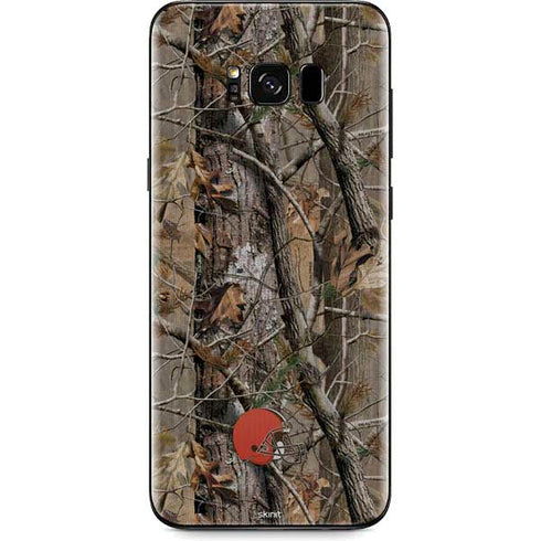 NFL Cleveland Browns Realtree AP Camo Galaxy S8 Plus Skin