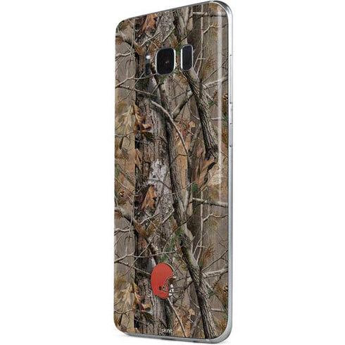 NFL Cleveland Browns Realtree AP Camo Galaxy S8 Plus Skin