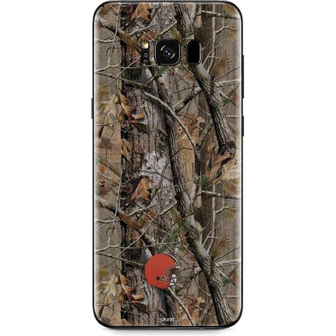 NFL Cleveland Browns Realtree AP Camo Galaxy S8 Skin