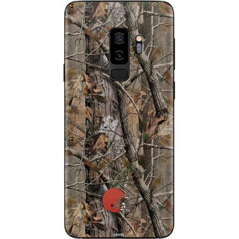 NFL Cleveland Browns Realtree AP Camo Galaxy S9 Plus Skin
