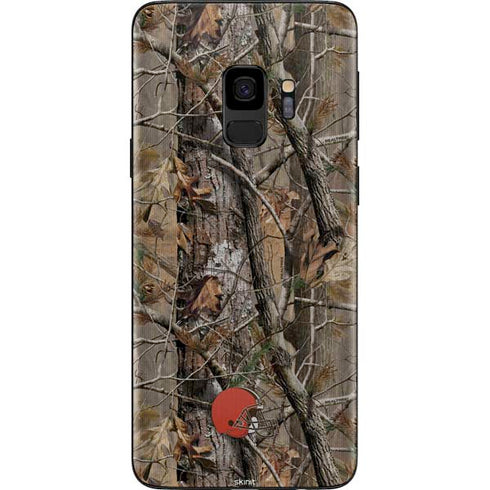 NFL Cleveland Browns Realtree AP Camo Galaxy S9 Skin