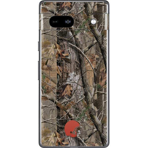 NFL Cleveland Browns Realtree AP Camo Google Pixel 7a Skin