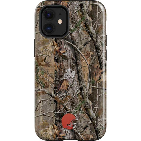 NFL Cleveland Browns Realtree AP Camo iPhone 12 Mini Impact Case