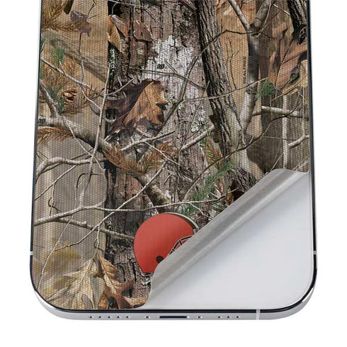 NFL Cleveland Browns Realtree AP Camo iPhone 12 Pro Max Skin