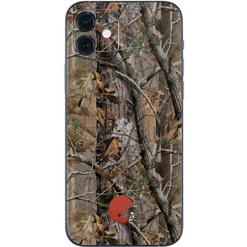 NFL Cleveland Browns Realtree AP Camo iPhone 12 Skin