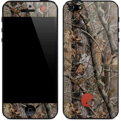 NFL Cleveland Browns Realtree AP Camo iPhone 5/5s/5SE Skin