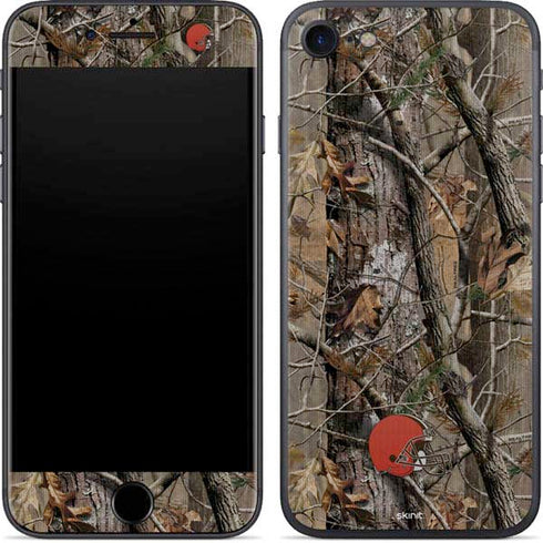 NFL Cleveland Browns Realtree AP Camo iPhone SE (2nd & 3rd Gen) Skin