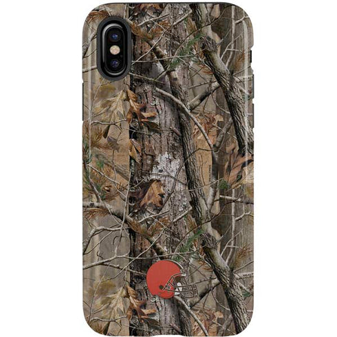 NFL Cleveland Browns Realtree AP Camo iPhone X Pro Case