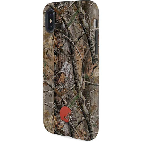 NFL Cleveland Browns Realtree AP Camo iPhone X Pro Case