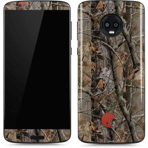NFL Cleveland Browns Realtree AP Camo Moto G6 Skin