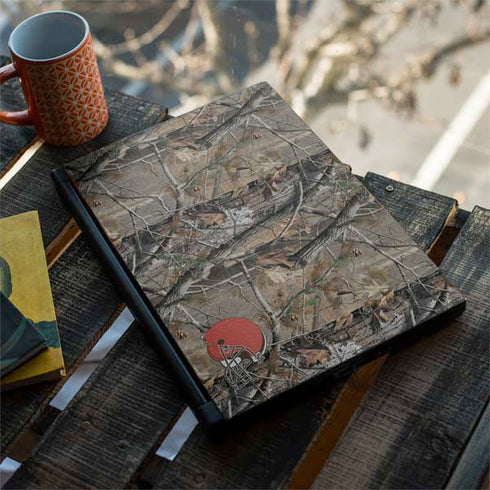 NFL Cleveland Browns Realtree AP Camo MSI GS65 Stealth Laptop Skin