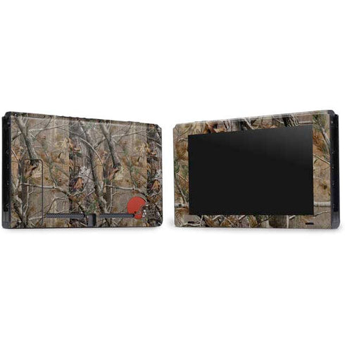 NFL Cleveland Browns Realtree AP Camo Nintendo Switch Bundle Skin