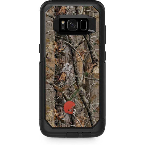 NFL Cleveland Browns Realtree AP Camo Otterbox Commuter Galaxy Skin