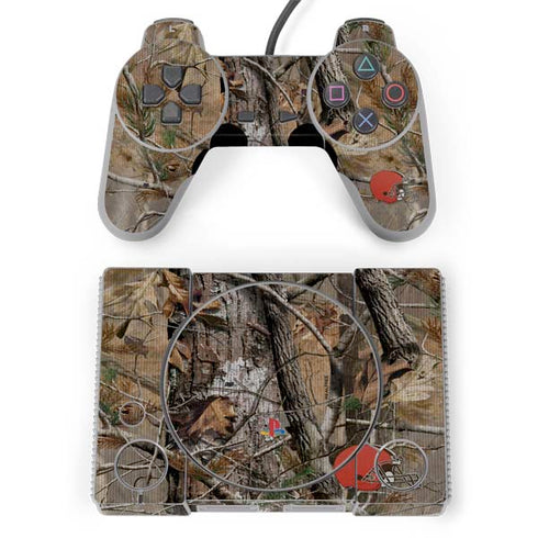 NFL Cleveland Browns Realtree AP Camo PlayStation Classic Bundle Skin