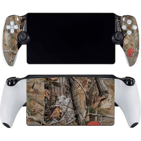 NFL Cleveland Browns Realtree AP Camo PlayStation Portal Remote Player Skin