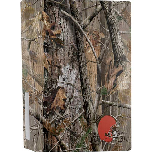 NFL Cleveland Browns Realtree AP Camo PS5 Console Skin