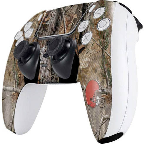 NFL Cleveland Browns Realtree AP Camo PS5 Controller Skin