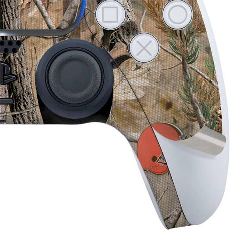 NFL Cleveland Browns Realtree AP Camo PS5 Controller Skin