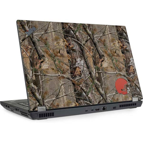 NFL Cleveland Browns Realtree AP Camo Lenovo ThinkPad Skin