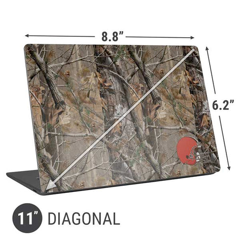 NFL Cleveland Browns Realtree AP Camo Universal Laptop 11in (8.8 x 6.2in) Skin
