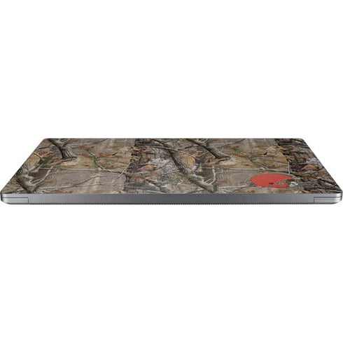 NFL Cleveland Browns Realtree AP Camo Universal Laptop 16.6in (13.4 x 9.7in) Skin