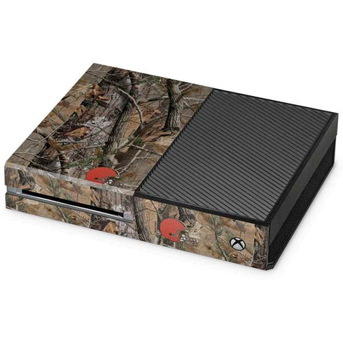 NFL Cleveland Browns Realtree AP Camo Xbox One Console Skin