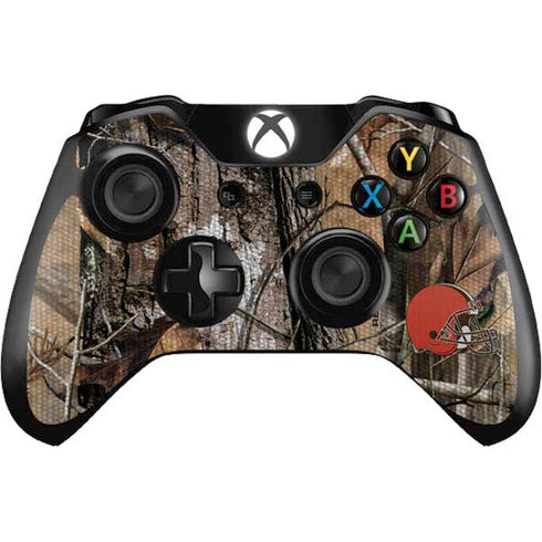 NFL Cleveland Browns Realtree AP Camo Xbox One Controller Skin