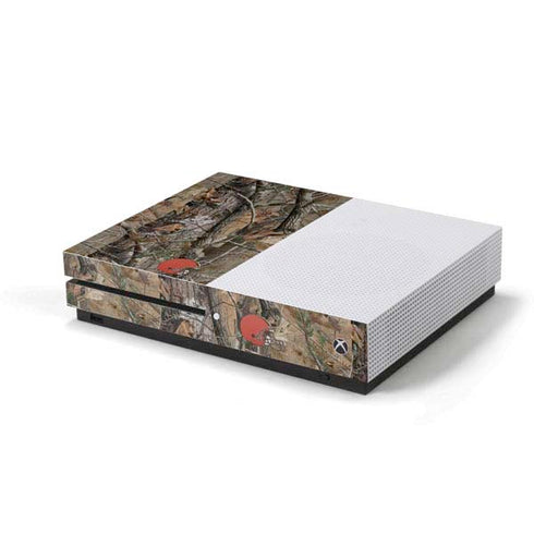 NFL Cleveland Browns Realtree AP Camo Xbox One S Console Skin