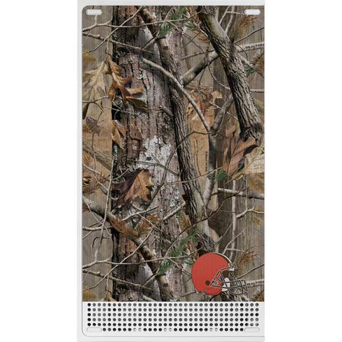 NFL Cleveland Browns Realtree AP Camo Xbox Series S Bundle Skin