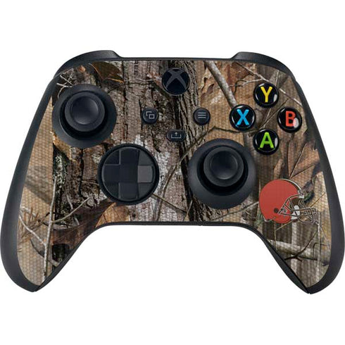 NFL Cleveland Browns Realtree AP Camo Xbox Series X Controller Skin