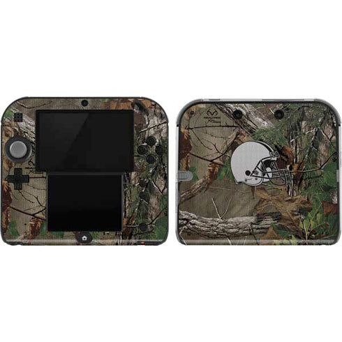 NFL Cleveland Browns Realtree Xtra Green Camo Nintendo 2DS Skin